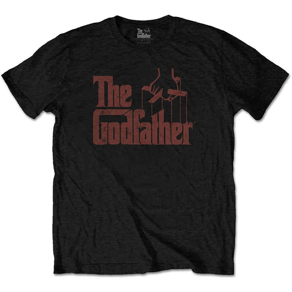 The Godfather - Logo Brown T-shirt Homme - Noir